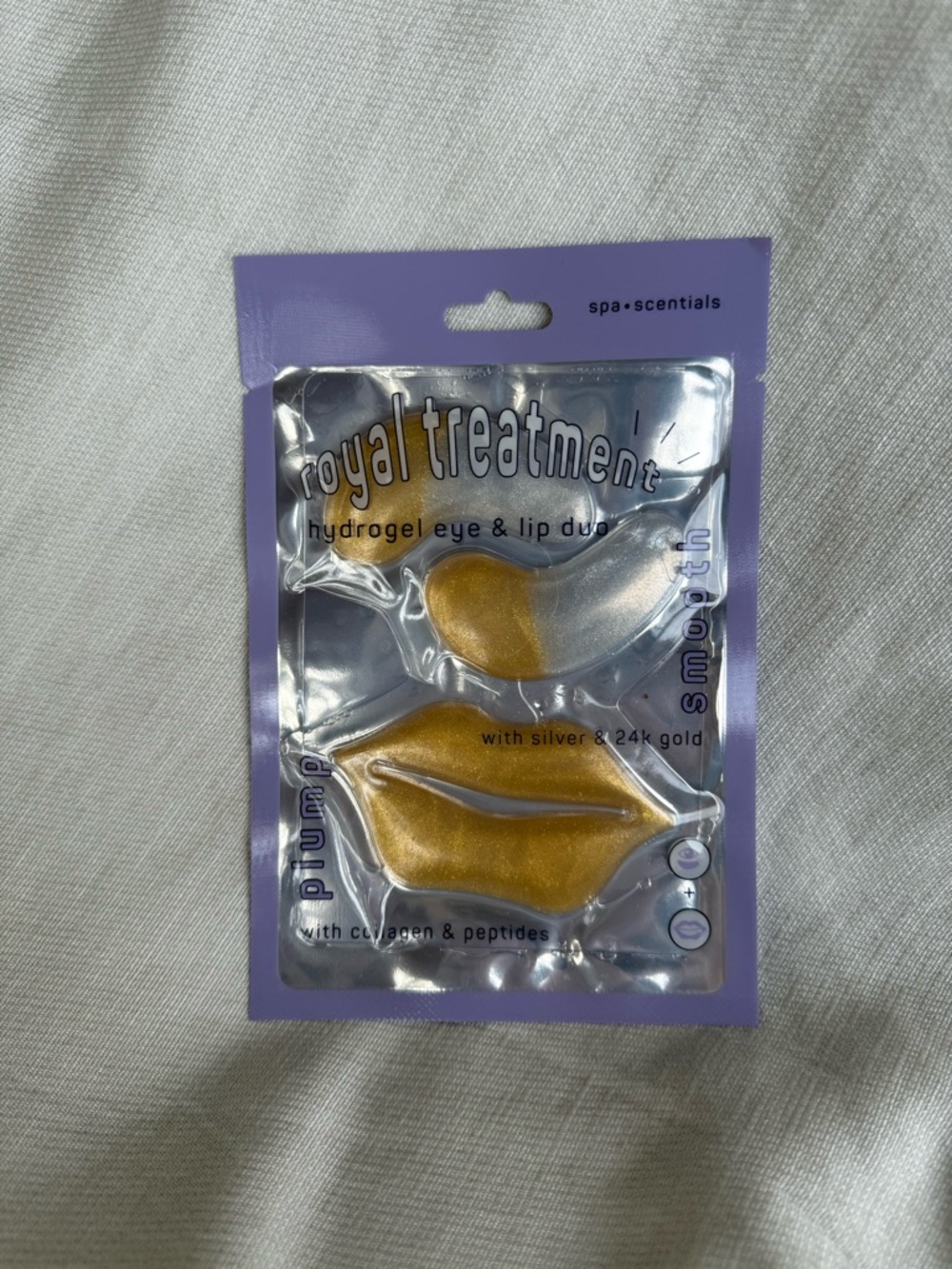Gold Hydrogel Eye & Lip Duo with Collagen - Picture 2 of 3